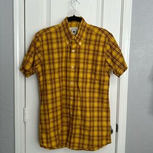 Men’s Relco London short sleeve button down shirt